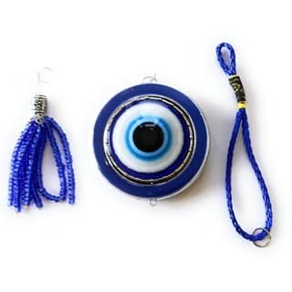 Car Home Offices Hanging Evil Eye for Good Luck Prosperity Success and Remove All Type Of Negativity Decorative Showpi view 2