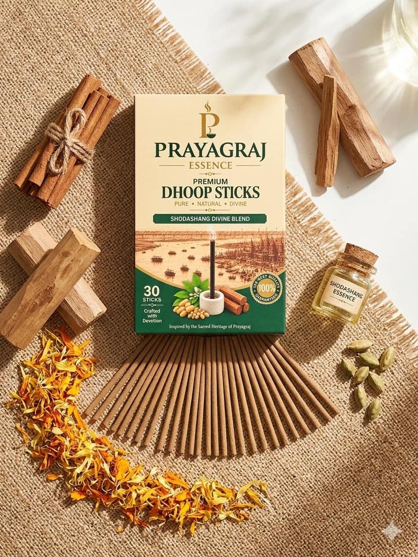 Prayagraj Essence Premium Shodashang Dhoop Sticks view 2