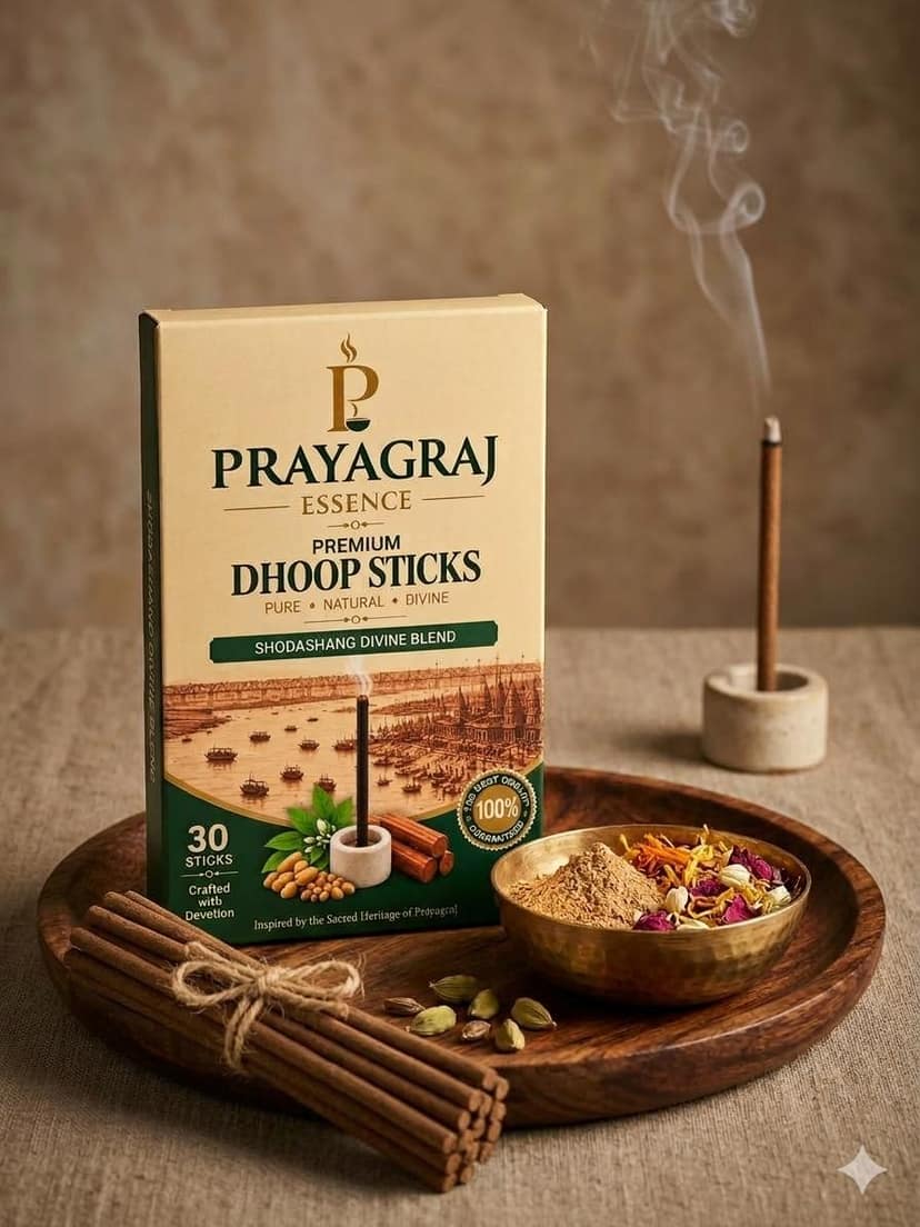 Prayagraj Essence Premium Shodashang Dhoop Sticks view 3