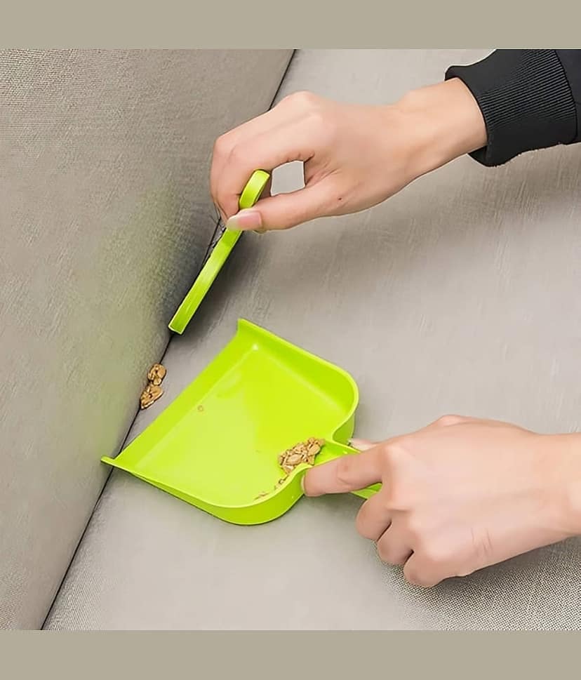 Plastic Mini Dust Pan Supdi with Brush Broom Set for Cleaning view 2