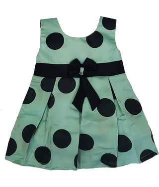 LITTLE PANDA Baby Girls Satin Frocks ( Pink )