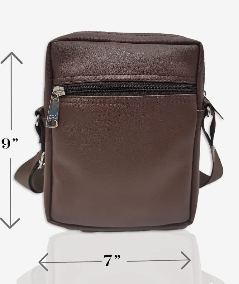 Magnifique Women's Hand/Sling/Side Bag/purse Polyurethane Western (Brown) view 3