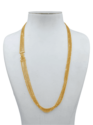 Gold Layered Chain Necklace