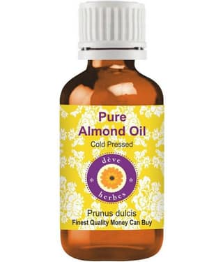 Deve Herbes Pure Almond (Prunus dulcis) Carrier Oil 50 mL