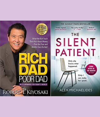 Rich Dad Poor Dad +The Silent Patient (English, Paperback)