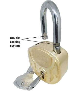 Super premium quality lock for home , room , house , door and multi-purpose , Size 67 MM , Double Locking System