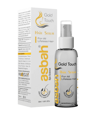 Asbah Gold Touch Hair Serum for Smooth Soft Shiny Hair Daily