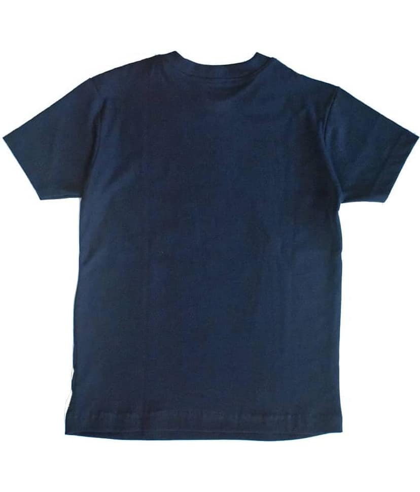 ETCHED DESIGN Pack of 1 Boys Cotton Polo T-Shirt ( Navy Blue ) view 2