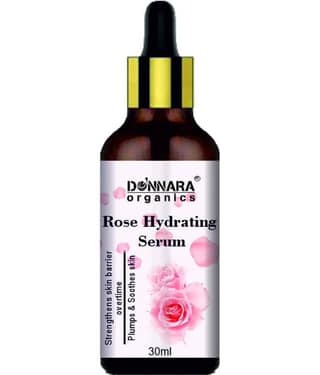 Donnara Organics Face Serum Rose Water Pigmentation Reducing For All Skin Type ( Pack of 1 )