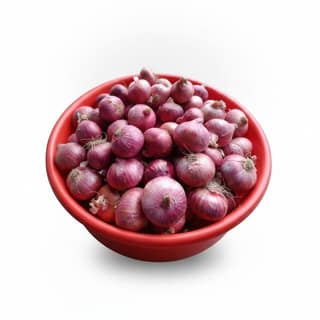 Fresh Red Onions - 1 kg - One bowl of red onions