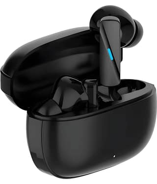 VEhop MATE 50 Bluetooth True Wireless (TWS) In Ear 40 Hours Playback Fast charging,Powerfull bass IPX4(Splash & Sweat Proof) Black