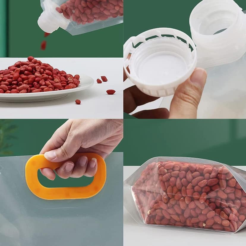 Wholesale Item - 1 PC FOOD STORAGE BAG GRAIN SEALED BAG (1.5 LITER) - MOQ 140 Pieces view 3