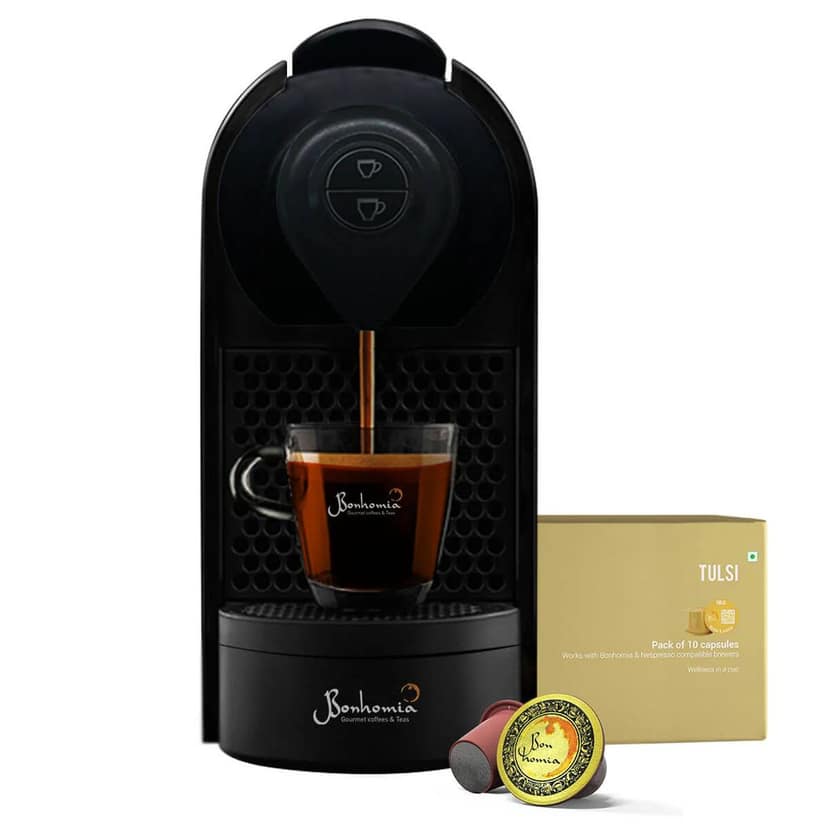 Bonhomia Tulsi - Herbal & Pristine Tea Nespresso Compatible Pods Basil, 10 Tea Capsules view 4