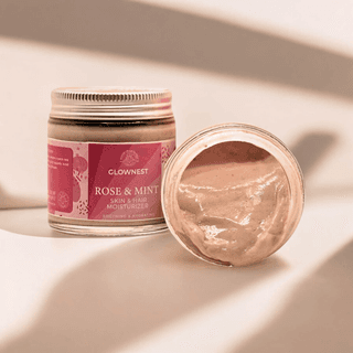 Glownest Bio Enzyme Based Rose Pink Clay Mask (100g)