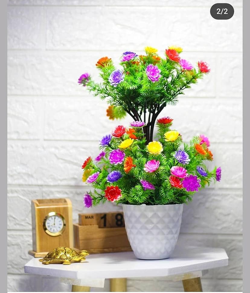 zonezer - Multicolor Sunflower Artificial Flower ( Pack of 1 ) view 2