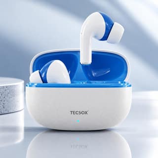 Buy Combo TecSox Bullet T23 | Balanced Sound with 30 Hr Playtime Buy Combo TecSox Bullet T23 | Balanced Sound with 30 Hr Playtime - White