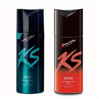 Kama Sutra Urge and Spark Deo Combo for Men (150 ml Each) - Pack of 2