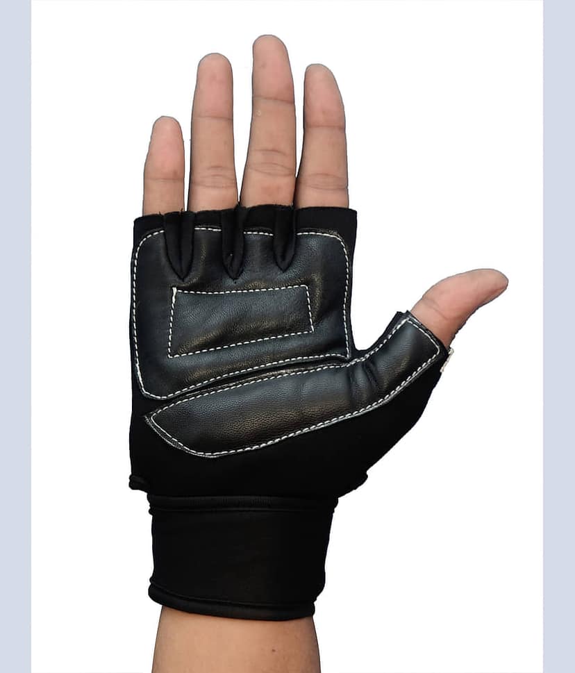 NOSPEX - 26Gym Gloves Unisex Polyester Gym Gloves For Professional Fitness Training and Workout With Half-Finger Length view 2