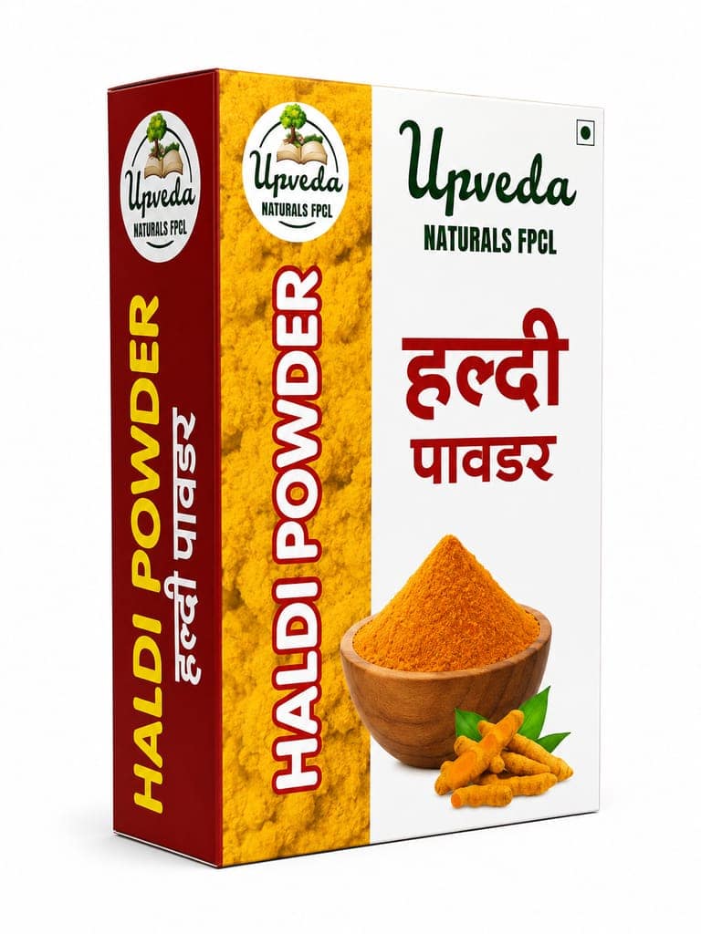 Upveda Naturals Haldi (Turmeric) Powder 100g view 2