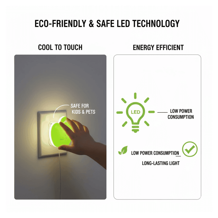 3D Illusion Night Light – Energy-Saving LED Lamp view 3