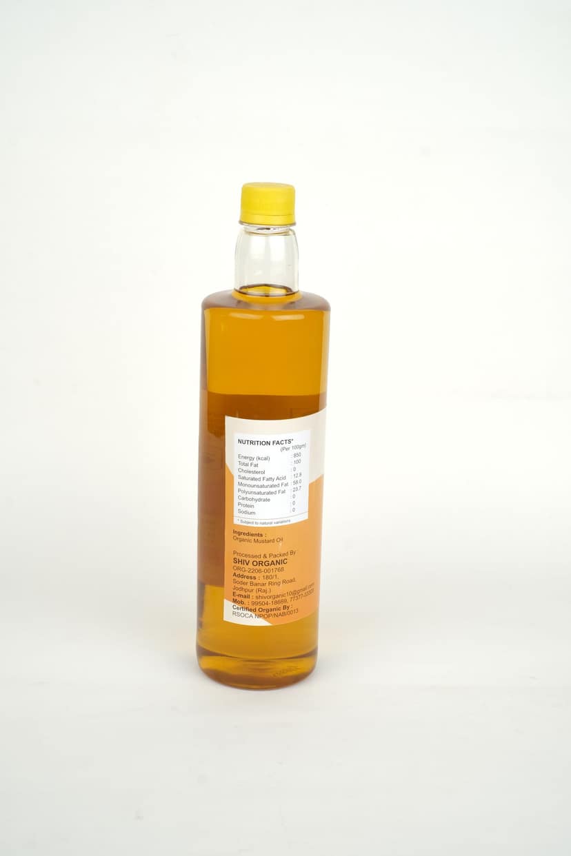 Organic Mustard Oil view 2