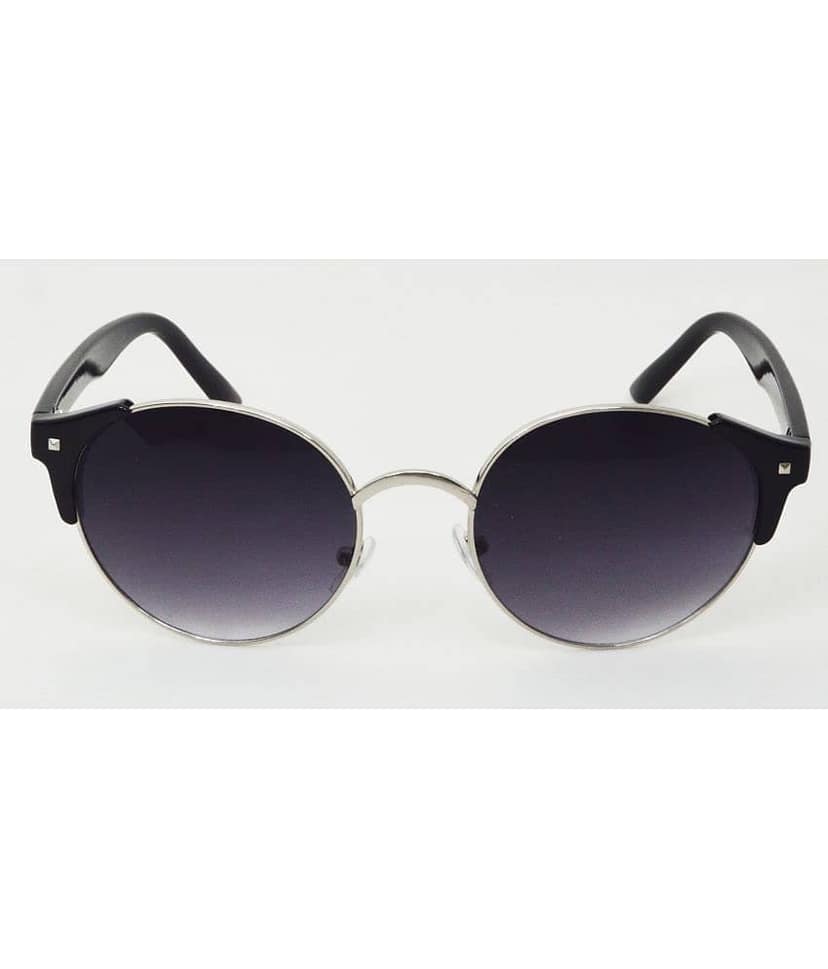 RED LEAF Silver Round Sunglasses ( Pack of 1 ) view 2