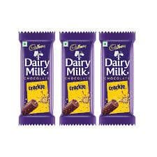 Cadbury Dairy Milk Dairy Milk - Crackle Chocolate, 42 G (Pack Of 3)