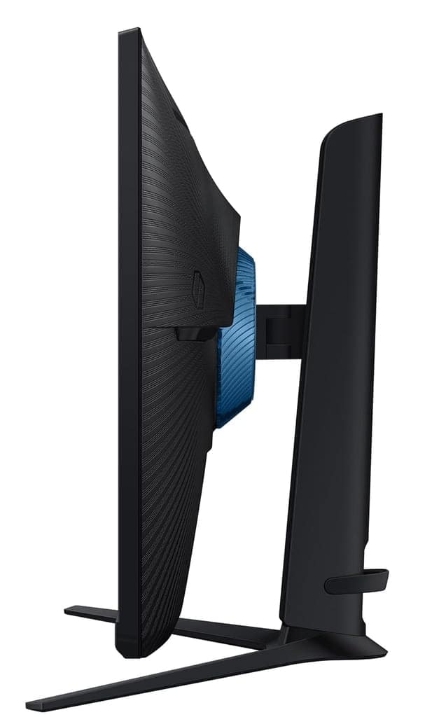 Samsung 32" (81.3cm) Odyssey G3 Gaming Monitor|FHD 1920 X 1080|180Hz|1ms(MPRT)|AMD Freesync|Ports-DP,HDMI|DP Cable|16.7 Million Colors|Height-Tilt-Pivot Adjustable Stand|Bezeless|LS32DG300EWXXL|Black view 3