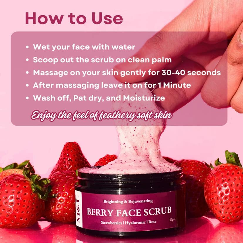 Sugar Rush Berry Foaming Face Scrub view 4