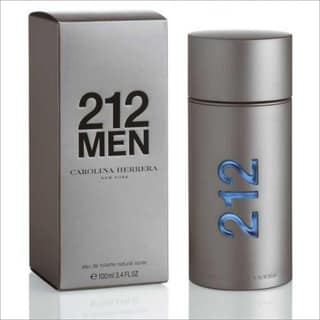 Carolina Herrera 212 EDT Men's Perfume 100ml – Fresh Woody Fragrance for Men