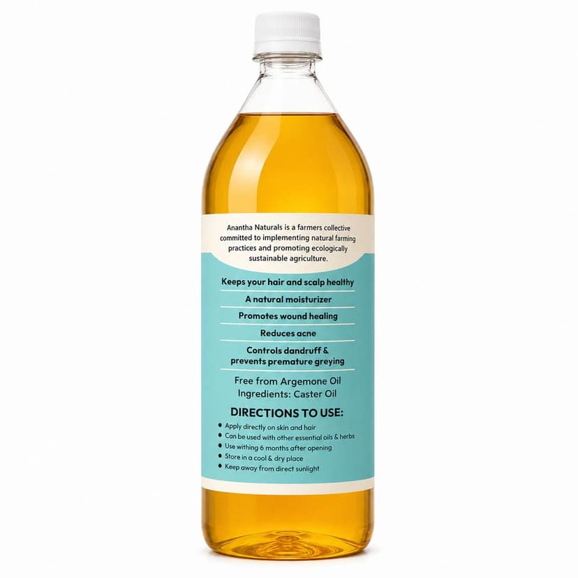 Castor -oil view 3