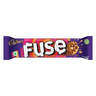 Cadbury Fuse Peanut & Caramel Filled Chocolate Bar, 45G