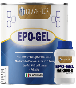 Glaze Plus | EPO GEL | Ice White Transparent Stone Adhesive
