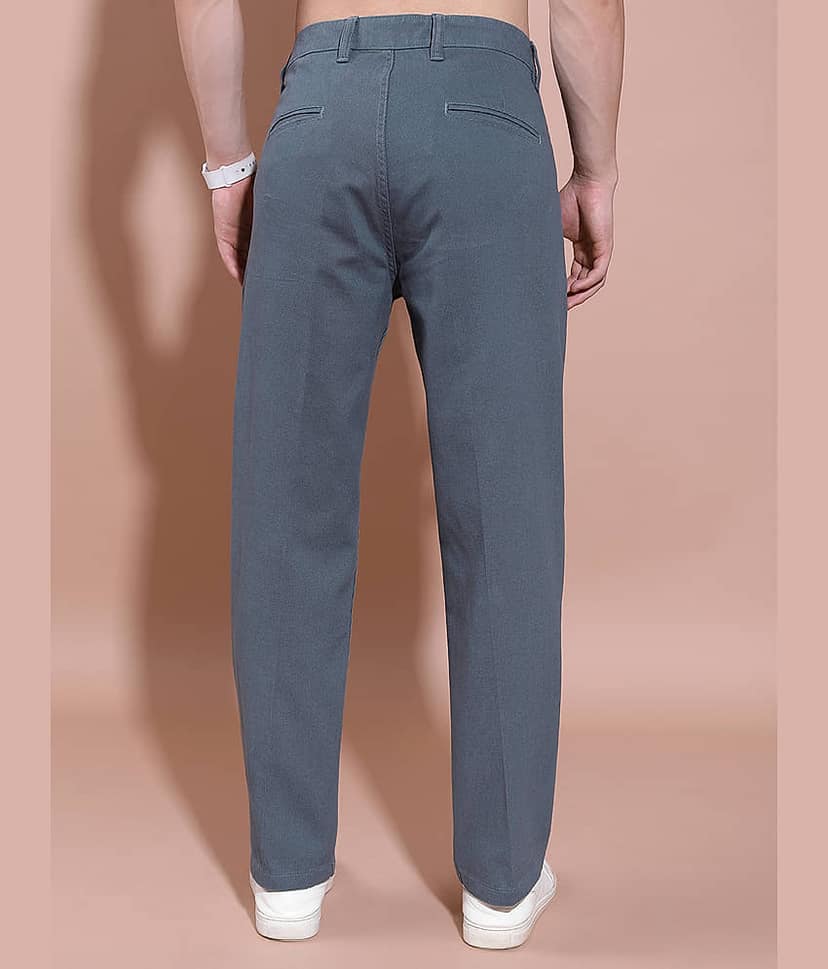 Highlander Straight Men's Trouser - Grey ( Pack of 1 ) view 3