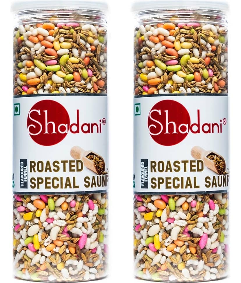 Shadani Roasted Special Saunf Hard Candies 225 gm Pack of 2