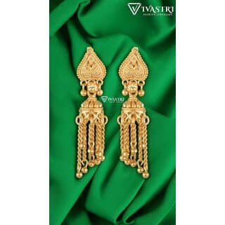 Vivastri Elite Charming Screw Jhumka Earring for Women and Girls [VIVA2682ERG]