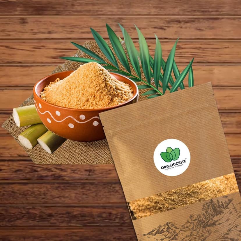Organic Sugarcane Jaggery Powder view 6