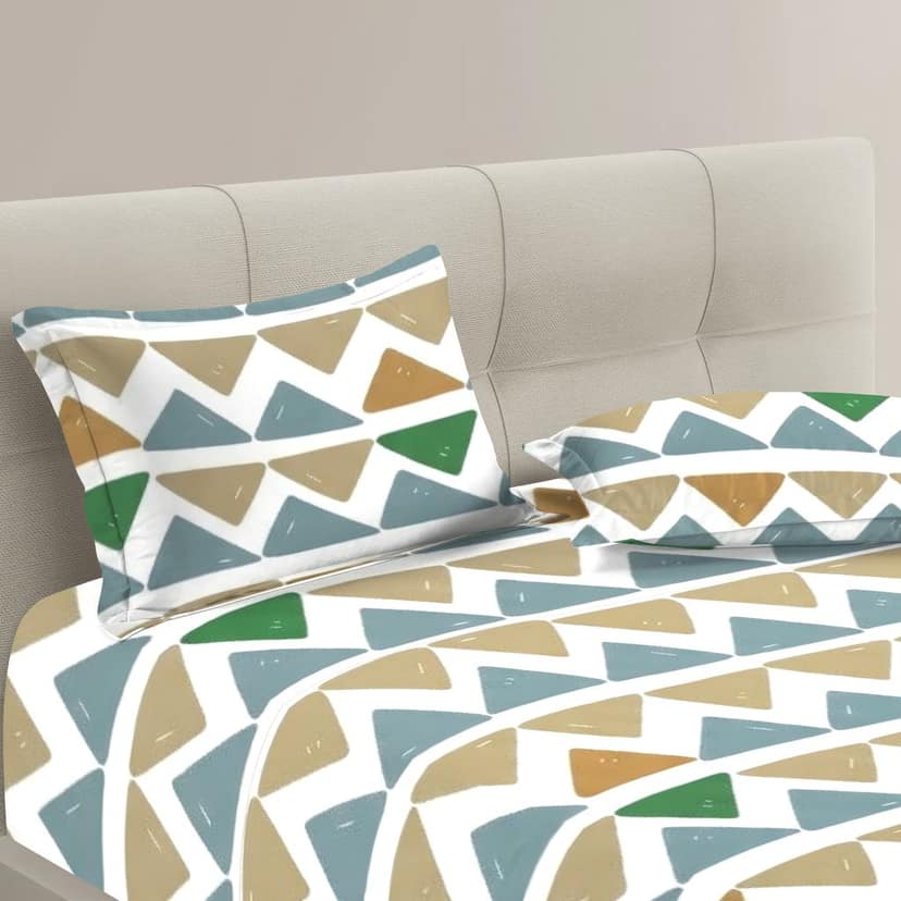 Quirky Home Fantasy Collection King Bedsheet with 2 Pillow Covers view 2