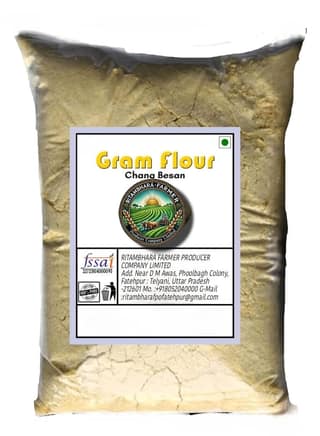 Ritambhara Farmer Gram Flour Chana Besan (Pure & Natural)