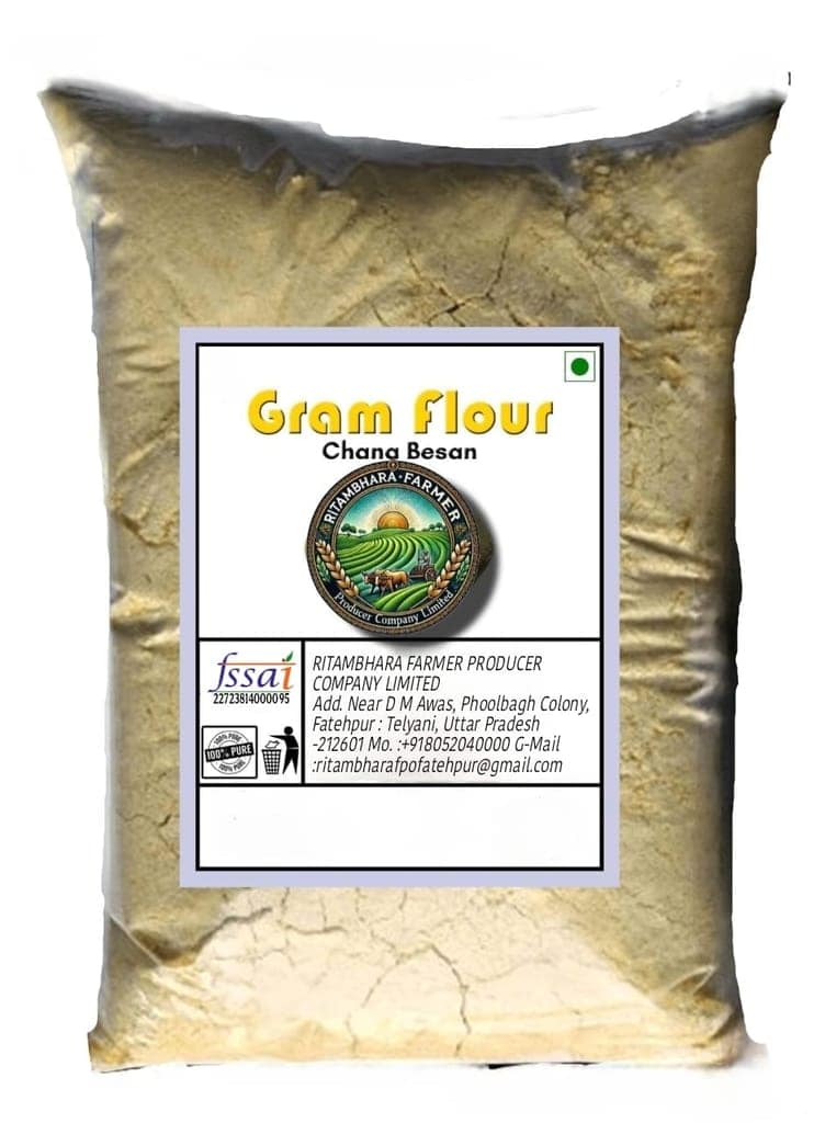 Ritambhara Farmer Gram Flour Chana Besan (Pure & Natural)