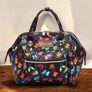VISMIINTREND Diaper Bags for Mom | Travel Maternity Backpack Bags | Water Resistant | Premium Oxford Fabric | Gifts for Mom to Be | Baby Shower Gift