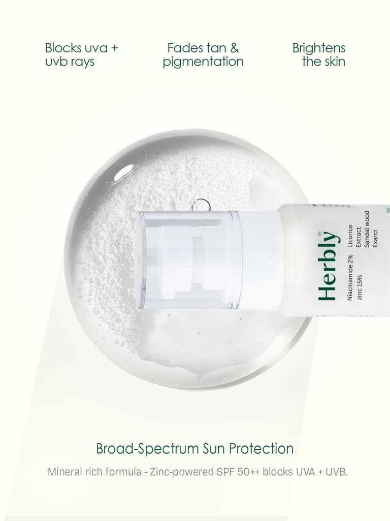 HERBLY™ Dry Skin Sunscreen SPF 50 | 50 g view 4