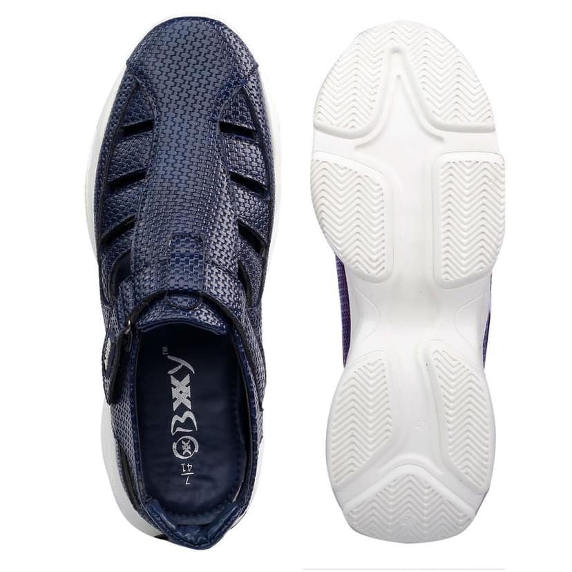 Bxxy's 3 Inch Height Increasing Elevator Sandals for Men view 8