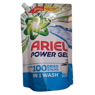 ARIEL POWER GEL TOP LOAD 900GM