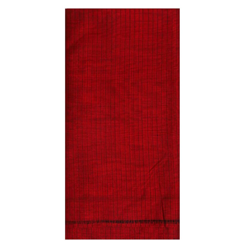 HANDLOOM MAHESHWARI SUIT 2 PCS (SKU - 3S0103050422 Suit 165) view 3