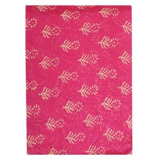 HANDLOOM CHANDERI 03 PCS DABU PRINTED SUIT (SKU - 1RDS07101220 Suit 72)
