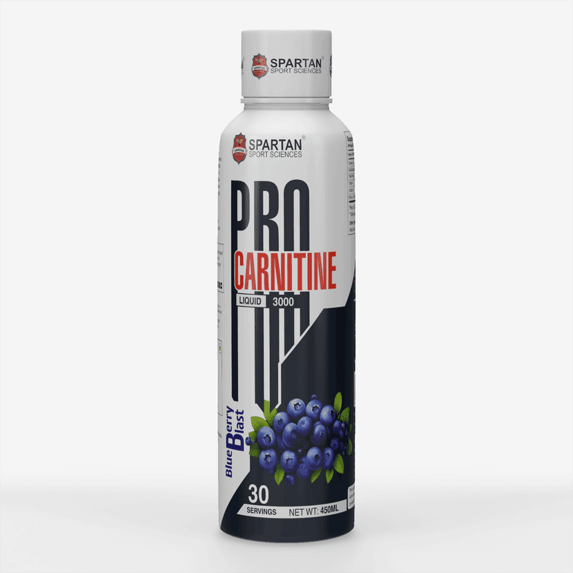 Spartan Sport Sciences Pro Carnitine 3000, 450ml Blueberry Blast