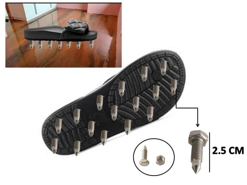 MD Style Replacement Spikes Sharp For All Size Shoes for Epoxy Coating Work/Resinous Coatings (32 Spikes) view 3