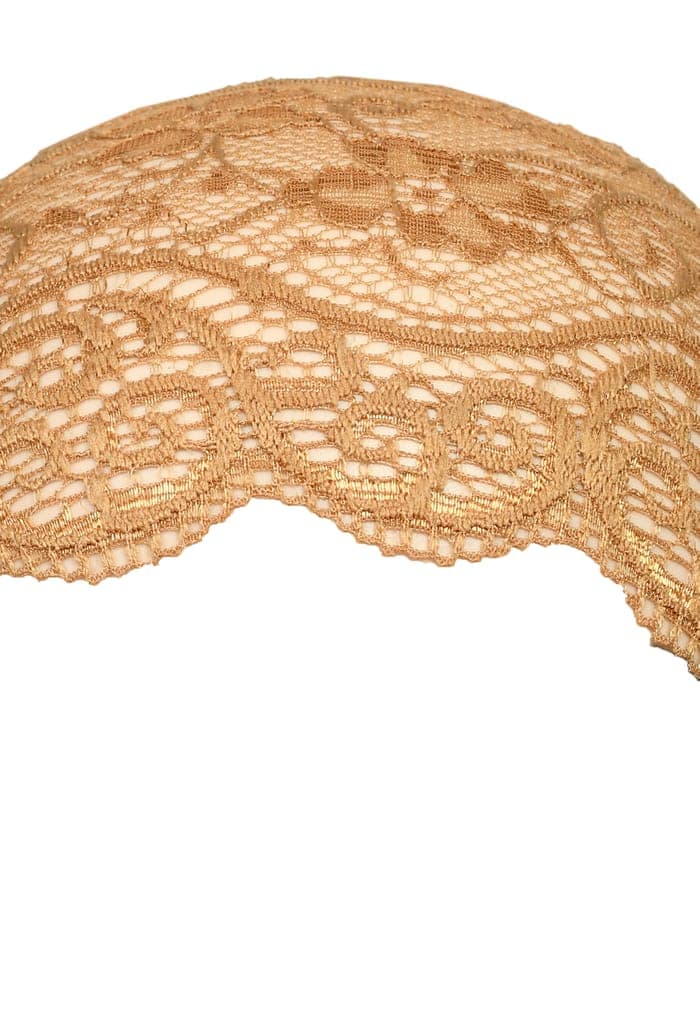 Girls and Womens Hijab Cap Hijab Headband, Under Hijab Scarf Copper Brown and Dark Red Naqab Head Scarf (2 pcs) view 5