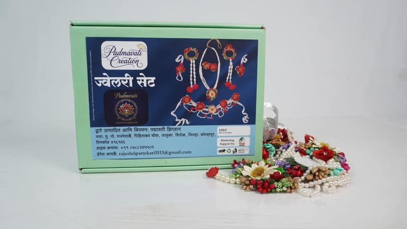Baby Shower Flower Jewellery (set)